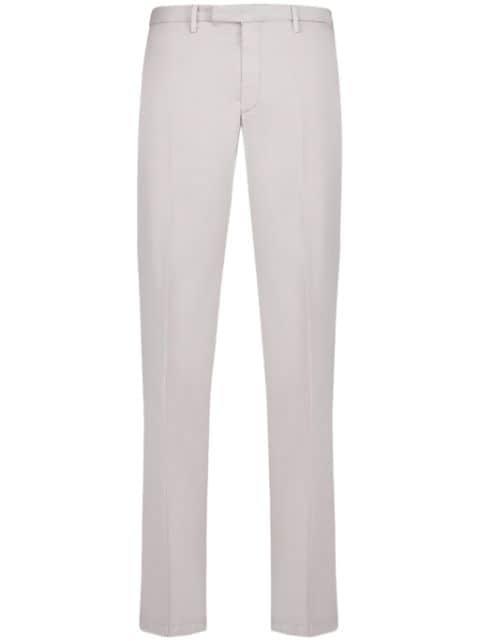 stretch-cotton tailored pants by BOGLIOLI