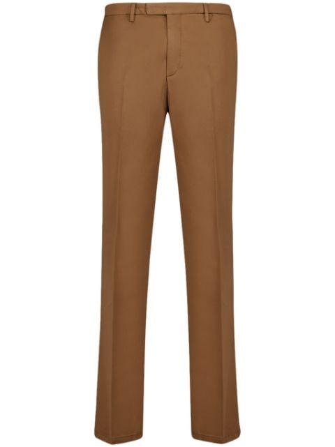 stretch-cotton tailored pants by BOGLIOLI