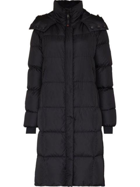 Barna hoodied quilted ski coat by BOGNER