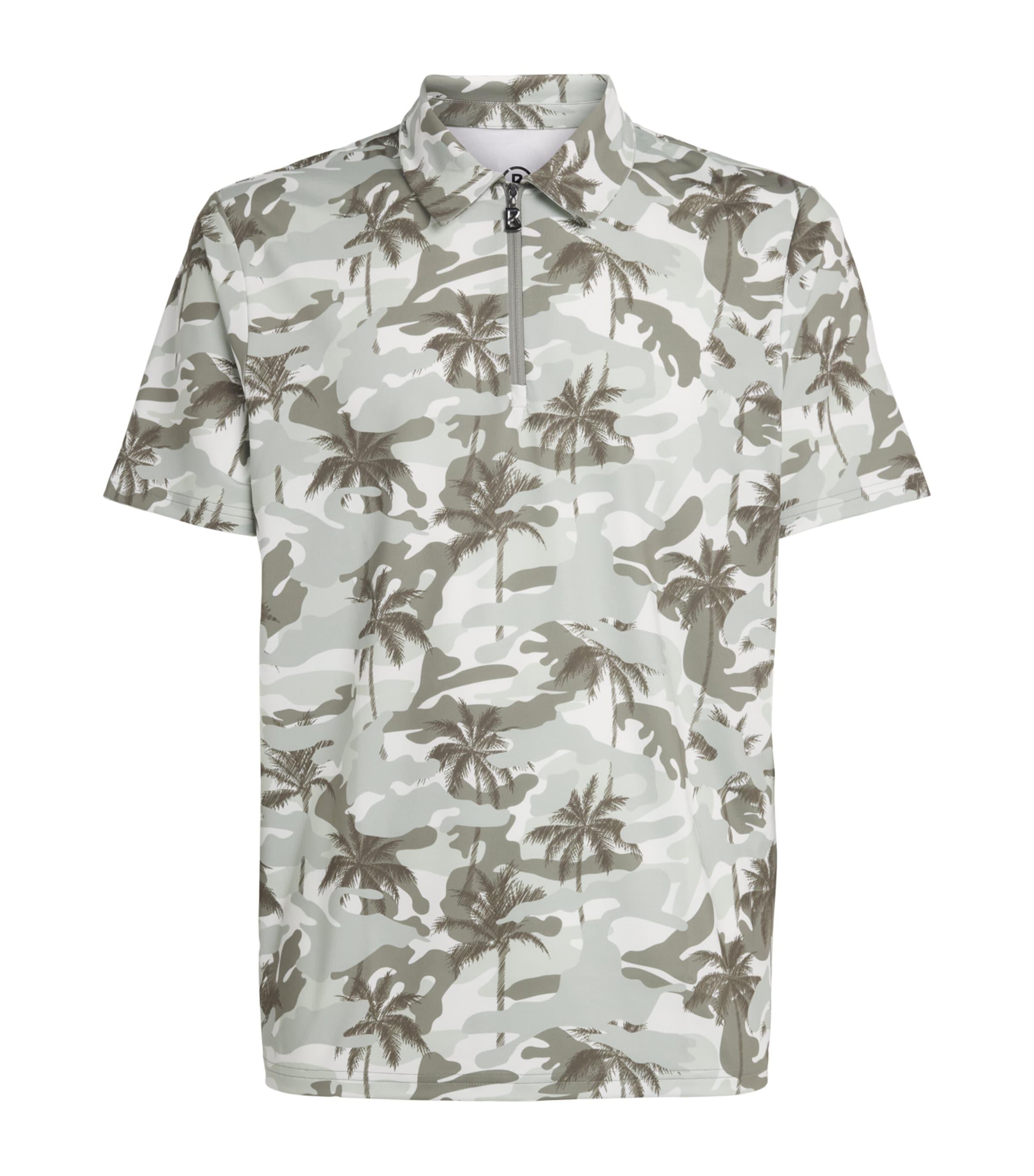 Bogner Palm Print Taron Polo Shirt by BOGNER