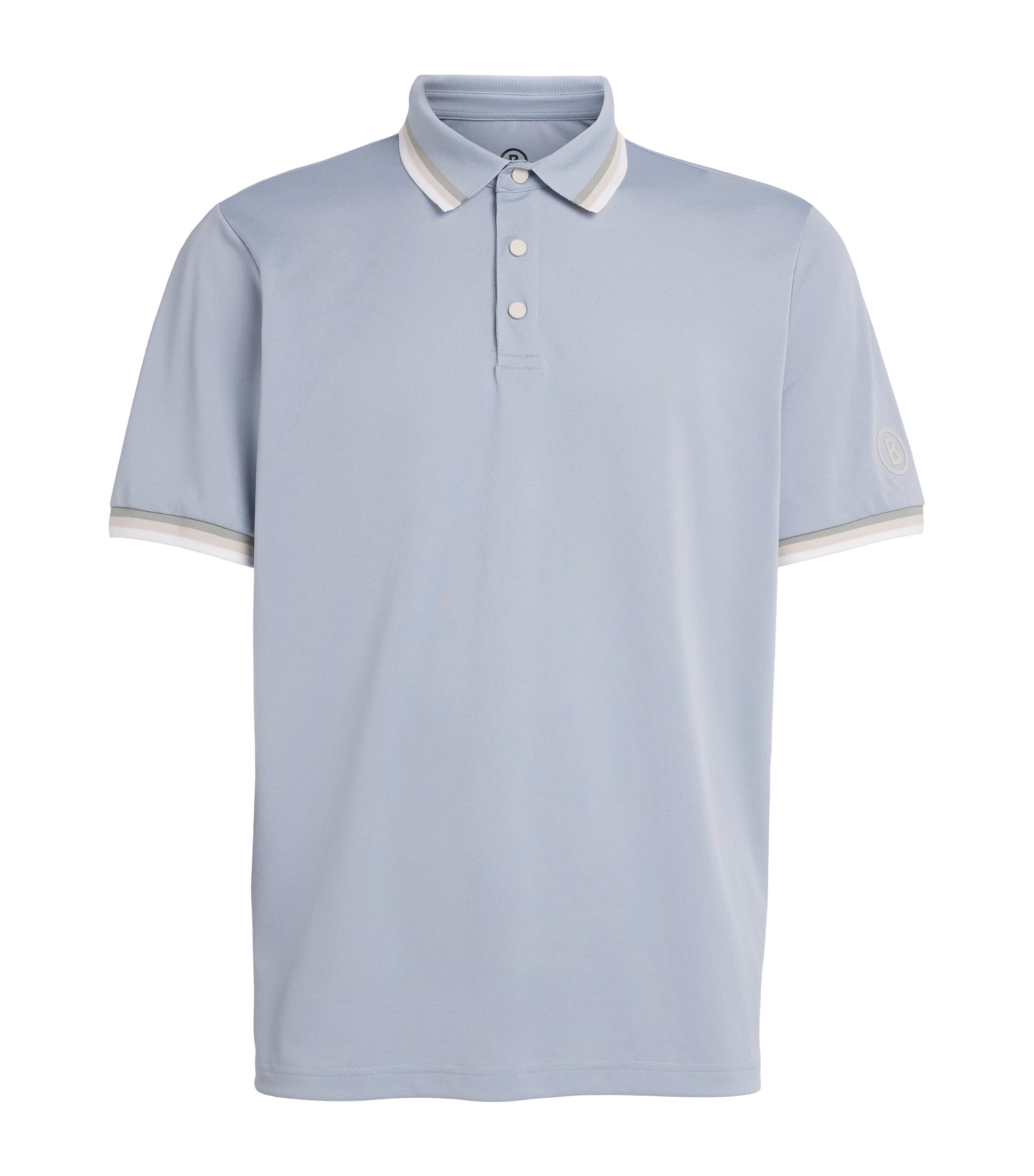Bogner Stripe-Trim Arik Polo Shirt by BOGNER