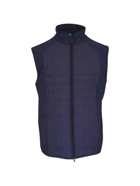 Dane zip-up quilted gilet by BOGNER