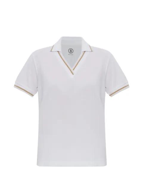 Jula striped V-neck T-shirt by BOGNER