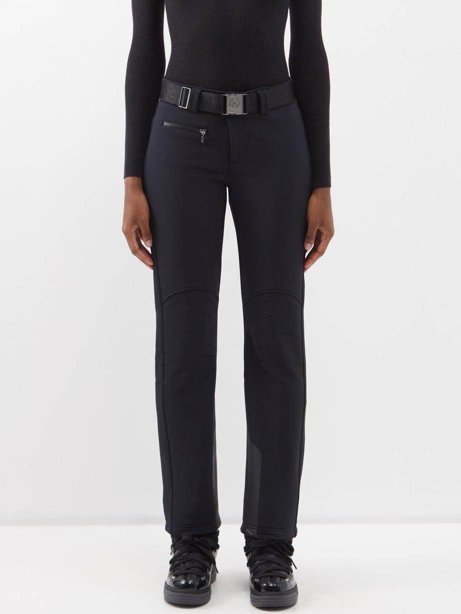 Madei belted softshell ski trousers by BOGNER