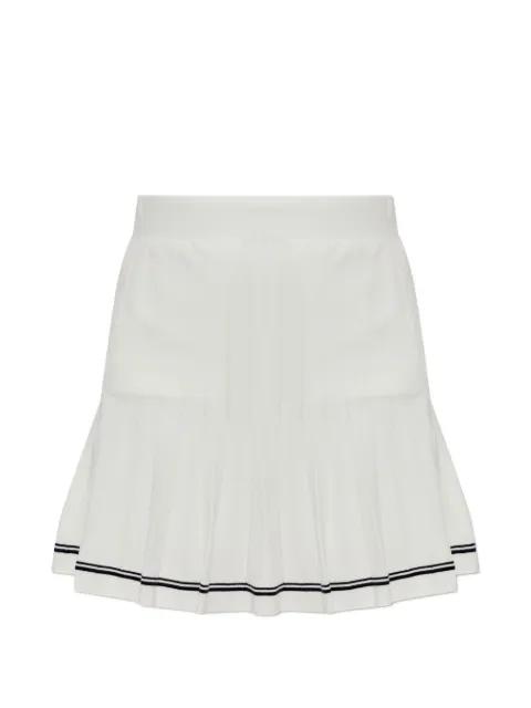 Myra pleated striped skirt by BOGNER