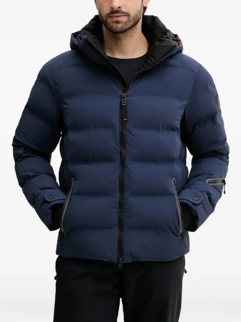 hoodied padded skiwear by BOGNER