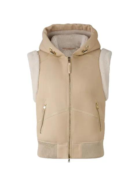 hoodied waistcoat by BOGNER
