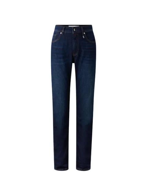 whiskering-effect jeans by BOGNER