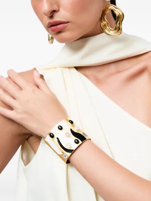 onyx zebra bracelet by BOHEME BY VERO