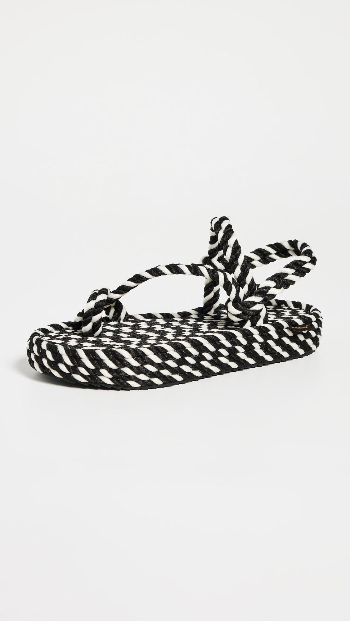 Hawaii Rope Platform Sandals by BOHONOMAD