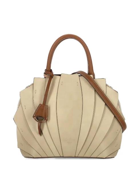 Selleria fan-style tote bag by BOLDRINI