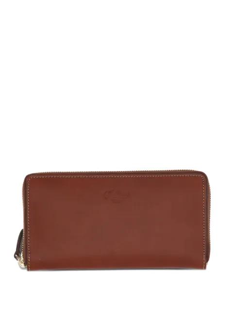 zip-around leather wallet by BOLDRINI