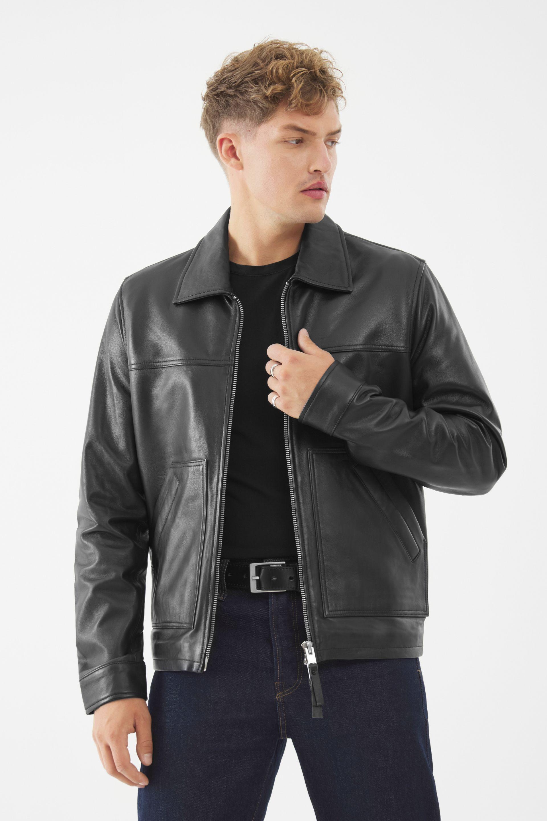 Real Leather Elias Jacket by BOLONGARO TREVOR
