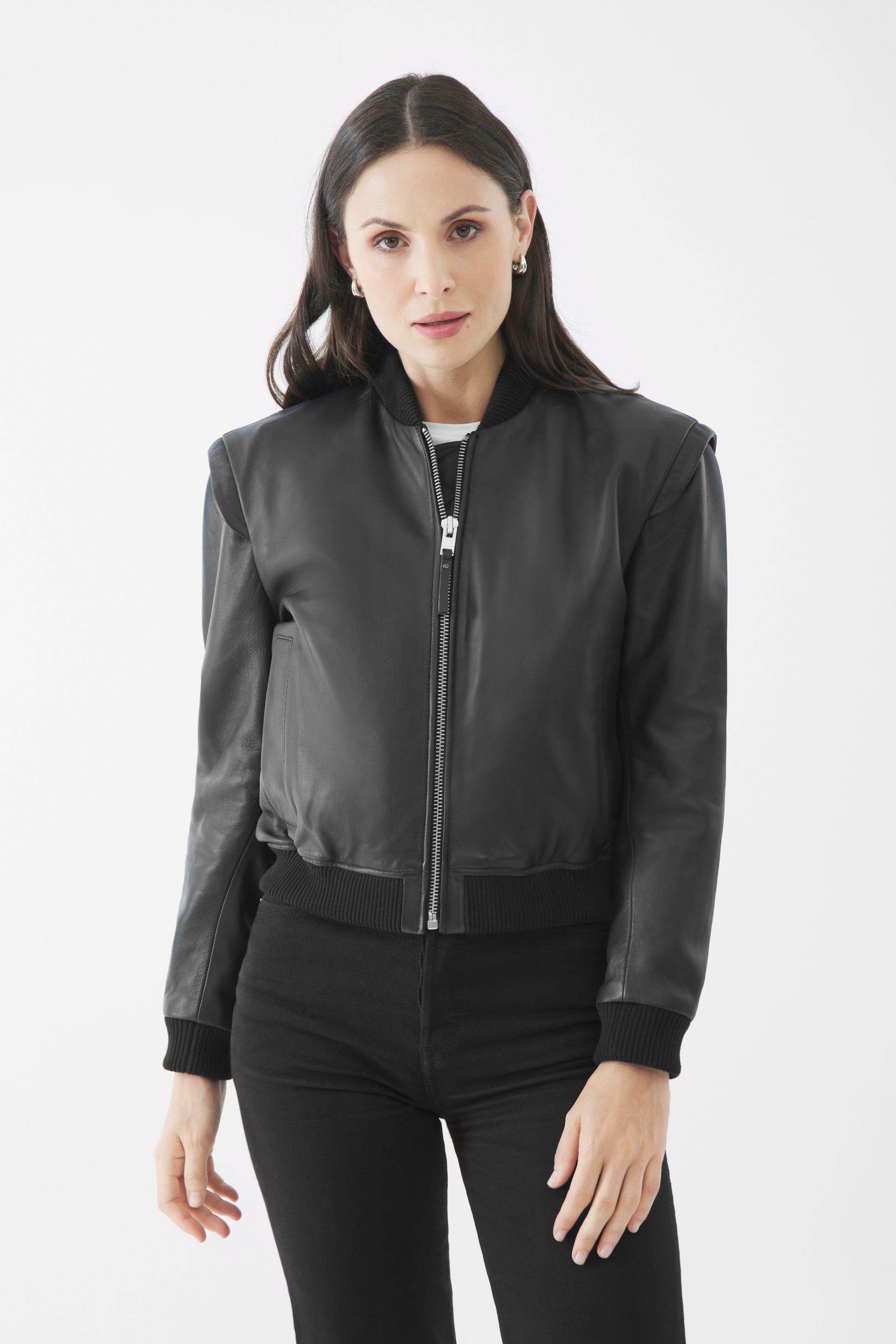 Real Leather Erin Bomber by BOLONGARO TREVOR