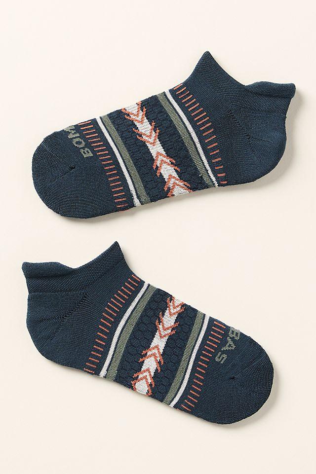 Bombas Ticking Stripe Ankle Socks by BOMBAS