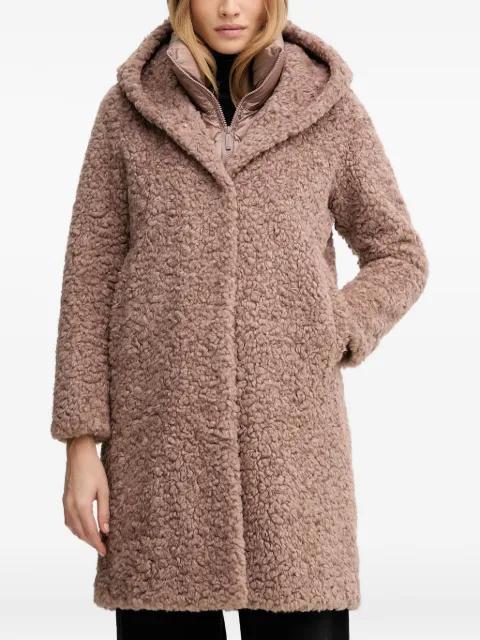 hoodied zip coat by BOMBOOGIE