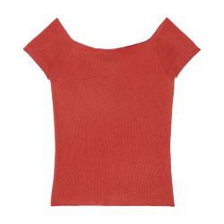 Bardot neckline top by BOMPARD