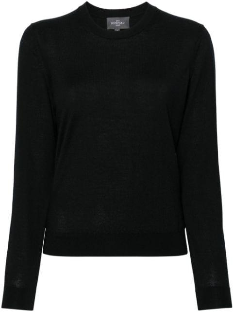 Extrafine round-neck sweater by BOMPARD