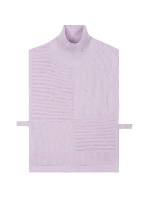 Ottoman ribbed knit top by BOMPARD