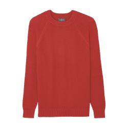 Ribbed round neck sweater by BOMPARD