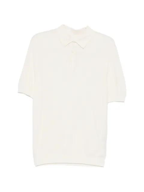 buttoned short-sleeve polo shirt by BOMPARD
