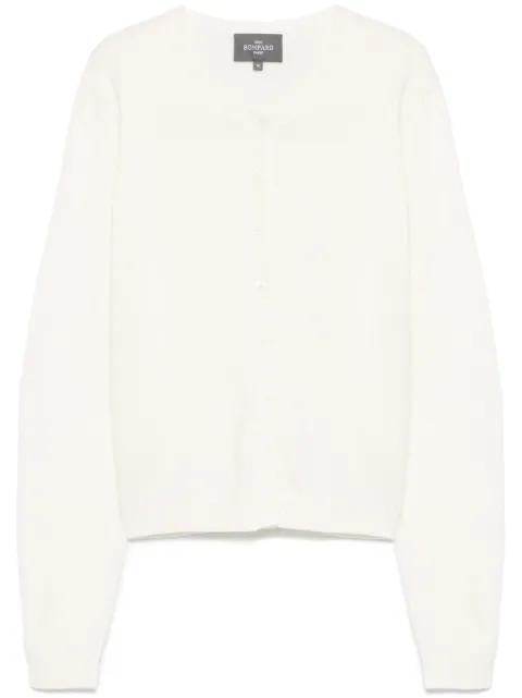 buttoned-sleeves cardigan by BOMPARD