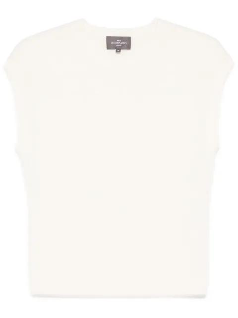 cap-sleeve vest by BOMPARD
