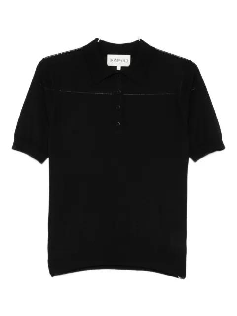 collared short-sleeve polo top by BOMPARD