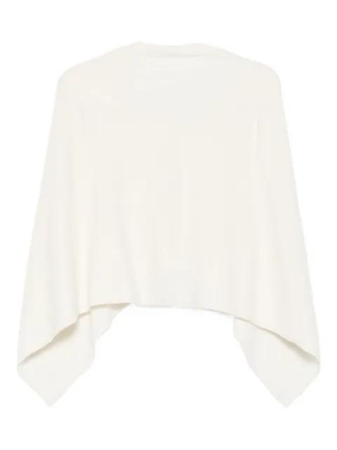 cowl-neck cashmere poncho by BOMPARD