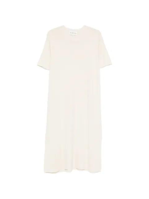 crew-neck short-sleeves midi dress by BOMPARD