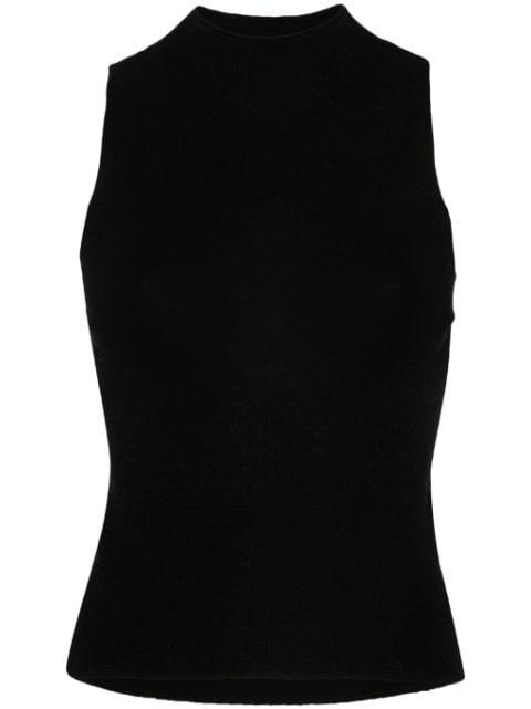knitted vest by BOMPARD