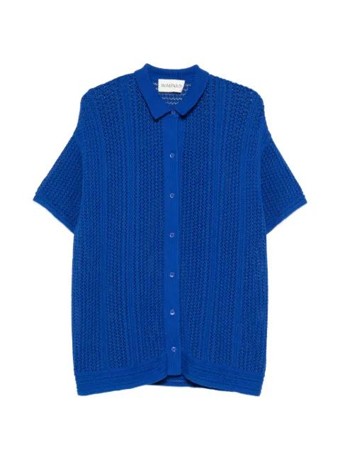 open-work buttoned shirt by BOMPARD