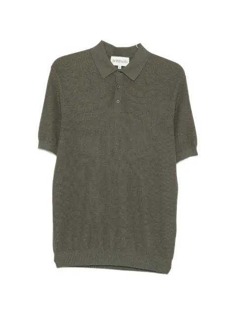 piqué-knit button-fastening polo shirt by BOMPARD