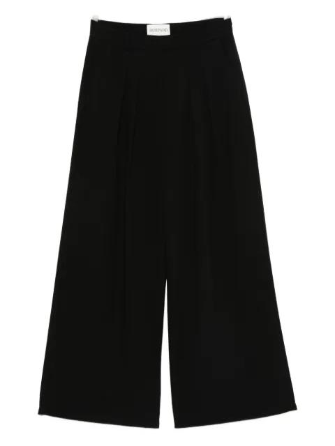 pleated palazzo pants by BOMPARD