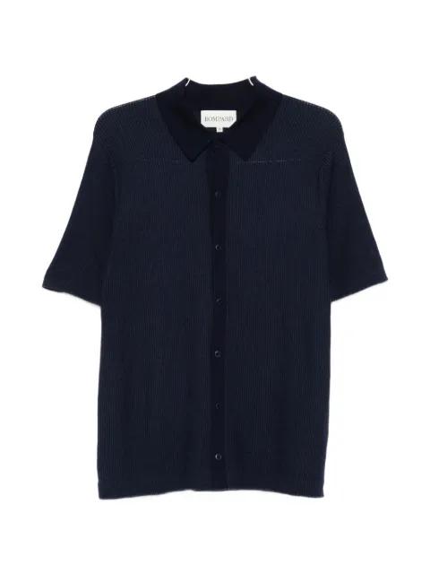 ribbed buttoned shirt by BOMPARD