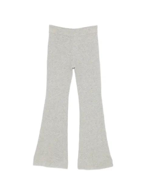 ribbed flared trousers by BOMPARD