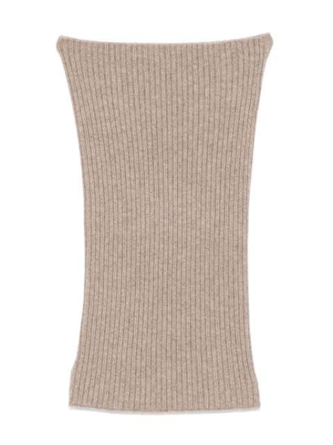 ribbed snood by BOMPARD