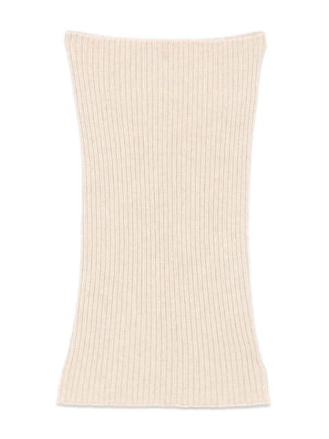 ribbed snood by BOMPARD