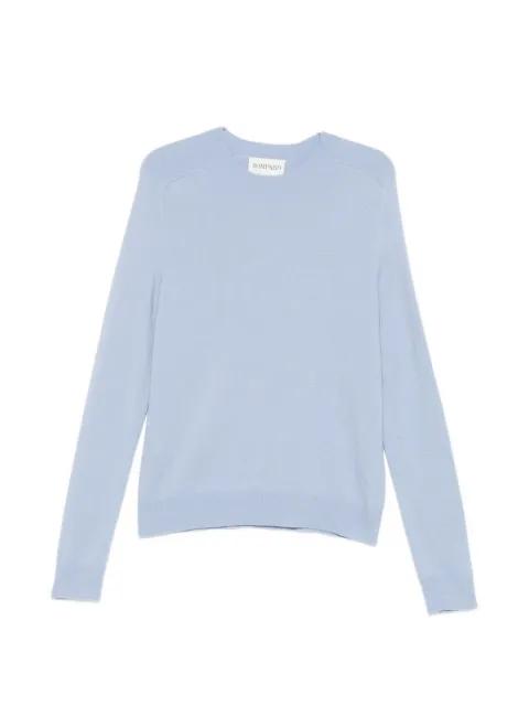 round-neck hammer-sleeved jumper by BOMPARD
