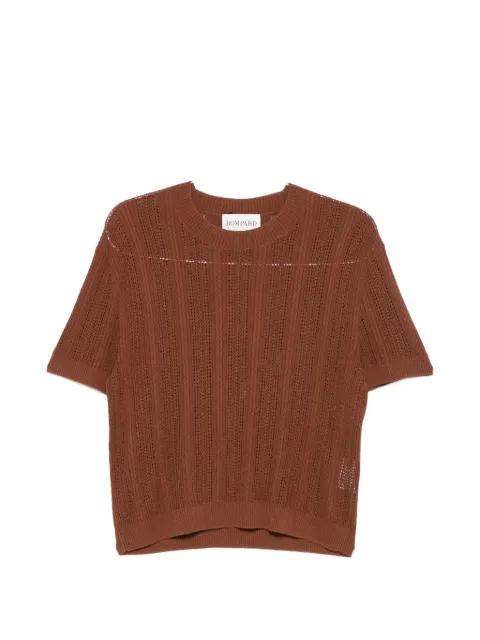 round-neck knitted T-shirt by BOMPARD