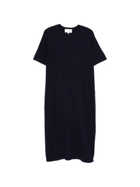 round-neck midi dress by BOMPARD