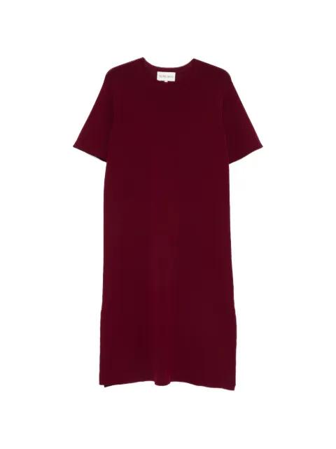 round-neck midi dress by BOMPARD