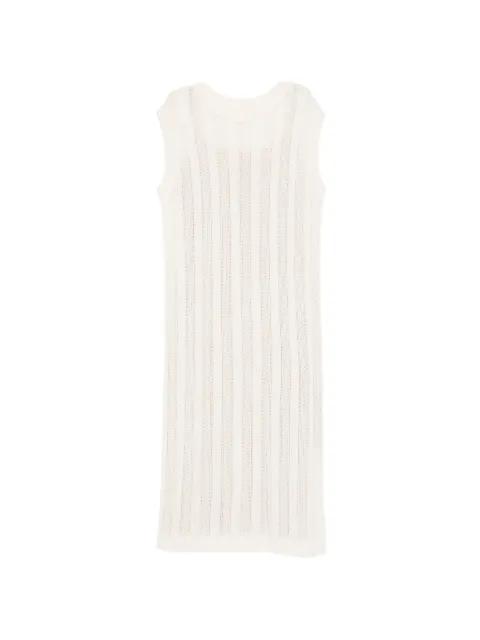 sleeveless midi dress by BOMPARD