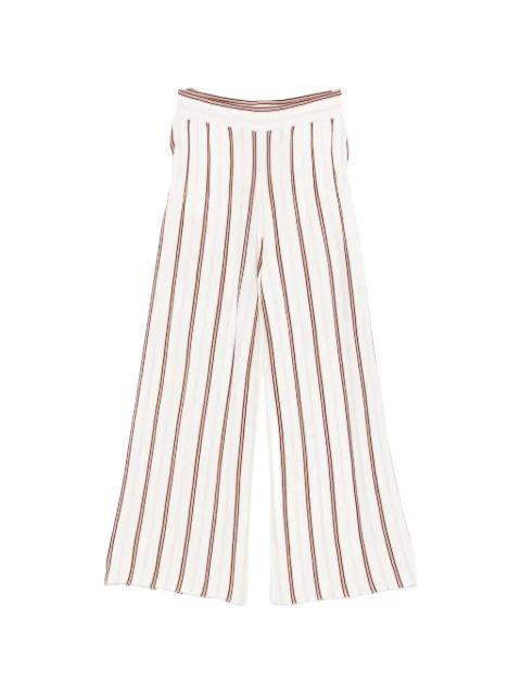 striped palazzo pants by BOMPARD