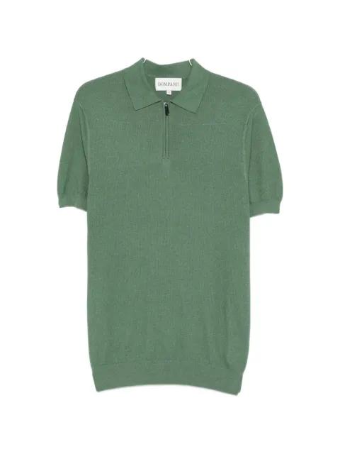 zipped polo shirt by BOMPARD