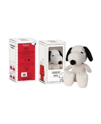 Peanuts Snoopy Sitting Corduroy In Giftbox Plush - Ages 5-7 Years by BON TON TOYS