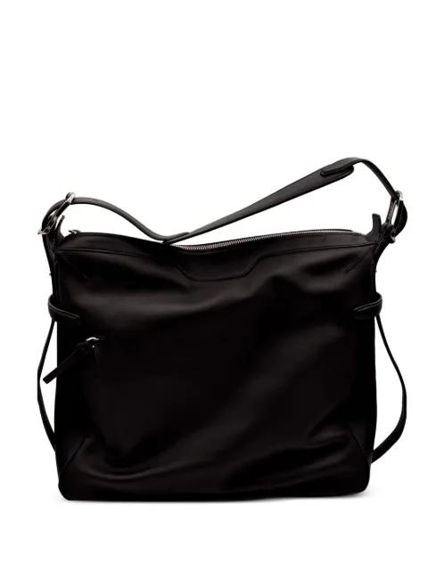 Rider L zip leather shoulder bag by BONASTRE