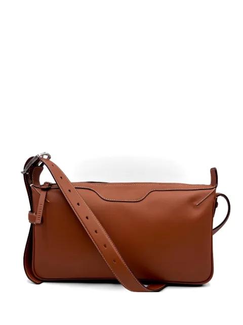 S Rider contrast-stitch shoulder bag by BONASTRE