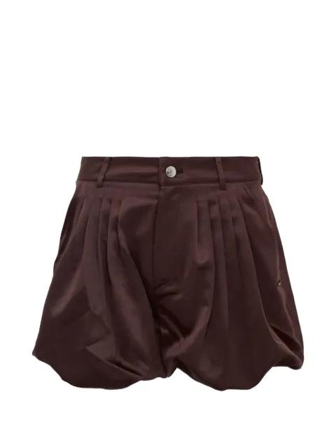 bubble tuck shorts by BONBOM