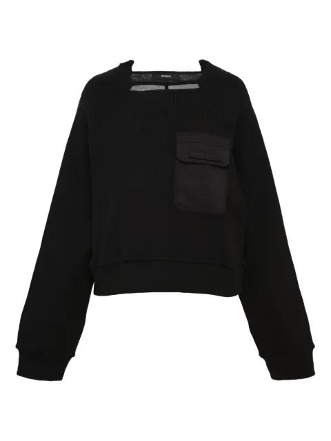 panelled sweatshirt by BONBOM
